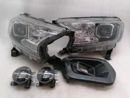 FORD Ford Ranger P375 MK4 Head Light JB3B-13E015-AA Headlights 19-22 LED SET RHD — thumbnail 1