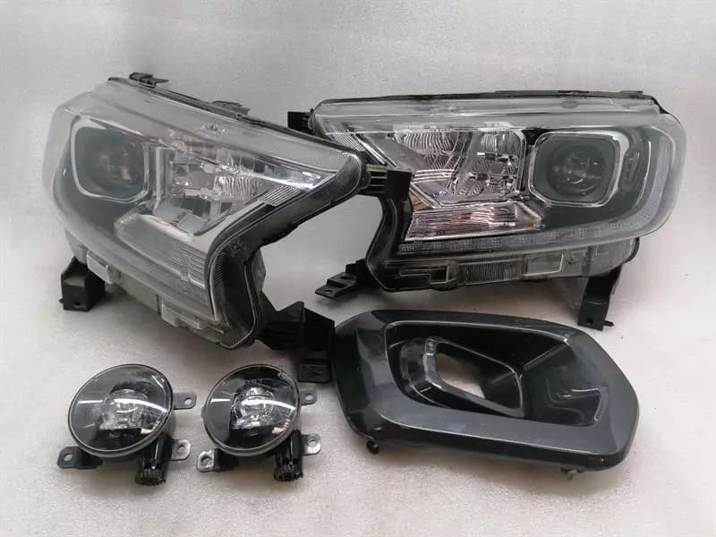 FORD Ford Ranger P375 MK4 Head Light JB3B-13E015-AA Headlights 19-22 LED SET RHD