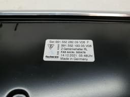 PORSCHE Porsche Boxster 718 Cup Holder Set ALUMINIUM TRIM 99155228209 RIGHT HANDLE RHD — thumbnail 10