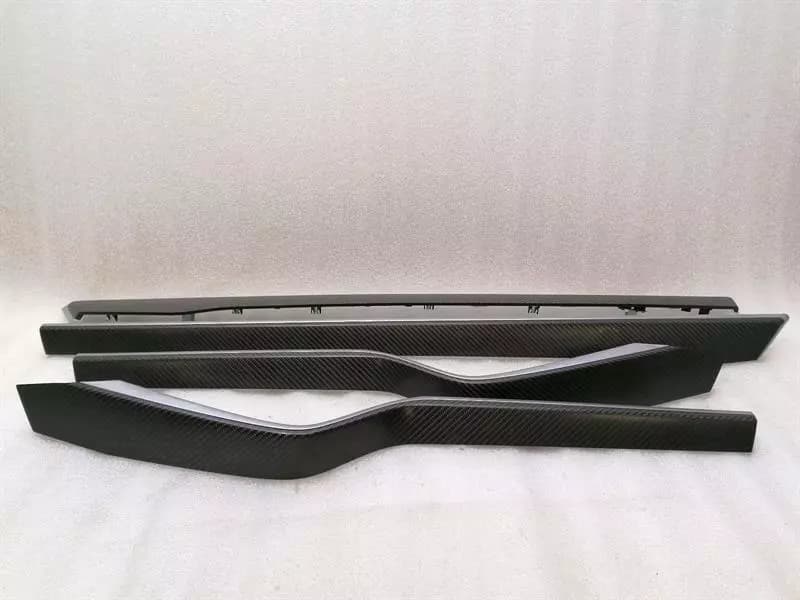 TESLA Tesla Model X 75D Door Carbon Veneer Set 1035812-11-B Strip Cover Set