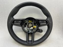 PORSCHE Porsche 992 manual steering wheel steering wheel all carbon leather manual transmission GTS — thumbnail 1