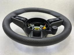 PORSCHE Porsche 992 manual steering wheel steering wheel all carbon leather manual transmission GTS — thumbnail 3