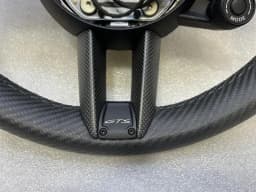 PORSCHE Porsche 992 manual steering wheel steering wheel all carbon leather manual transmission GTS — thumbnail 9