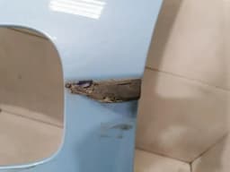 PORSCHE Porsche Taycan 9J Left Wing 9J1821101AY W POWER DOOR Front Left Fender — thumbnail 2