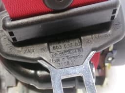 PORSCHE Porsche Boxster 981 front seat belt 98180303303 red seat belt belt front — thumbnail 10