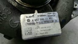 MERCEDES-BENZ Mercedes E280 W211 Turbo Charger A6420901480 Turbocharger OM642 Spares Or Repair — thumbnail 3