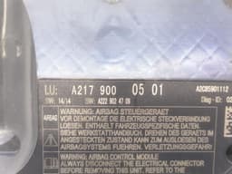 MERCEDES-BENZ Mercedes CL W217 Safety Module ECU A2179000501 Air Control Unit SRS — thumbnail 2