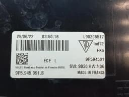 PORSCHE Porsche 911 992 left rear light 992945091B tail light rear left — thumbnail 5