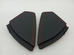 PORSCHE Porsche 911 991 99155240602 Leather Exclusive Dashboard Cover Set Red Stitching — thumbnail 1