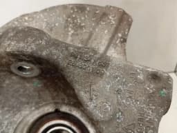 PORSCHE Porsche 911 991 Left Front Hub 99134115705 Wheel Bearing Housing Front Left 4S AWD — thumbnail 5