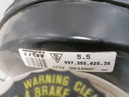 PORSCHE Porsche 911 997 Brake Servo 99735502536 Brake Booster 4S — thumbnail 8
