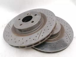 MERCEDES-BENZ Mercedes CLK55 AMG W209 Rear Brake Disc Brembo A0034202983 Rear Brake Disc — thumbnail 1