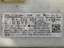 MERCEDES-BENZ Mercedes CL W217 electronic module A2229004213 control unit keyless — thumbnail 3