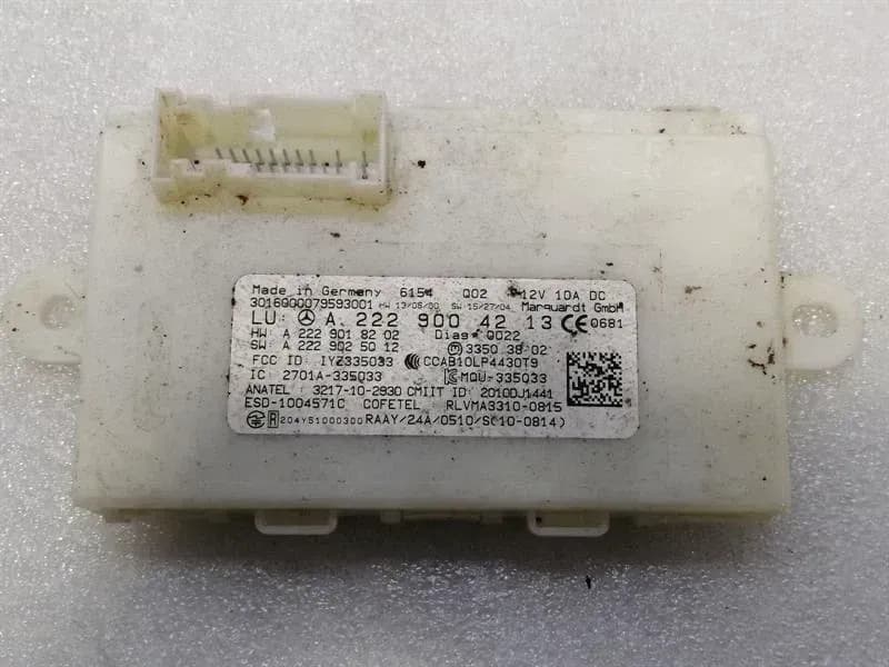 Mercedes CL W217 electronic module A2229004213 control unit keyless