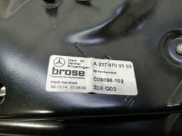 MERCEDES-BENZ Mercedes CL W217 Left Rear Winder A2176700103 Window Regulator Rear Left — thumbnail 10