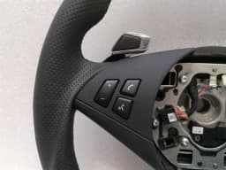 BMW BMW 5 Series E60 Leather SMG Steering Wheel LCI Steering Wheel Leather — thumbnail 3