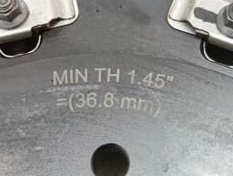 FERRARI Ferrari 812 Superfast F152M Brake Disc Front 321910 Carbon Brake Disc Front — thumbnail 5