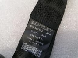 BENTLEY Bentley Continental GT W12 rear seat belt 3W0857805A seat belt rear Li — thumbnail 6