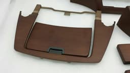 BMW BMW 7 series E65 door strip veneer 51457148712 veneer set America walnut — thumbnail 8