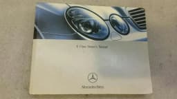 MERCEDES-BENZ Mercedes E Class W211 Manual Service Booklet Car Maintenance Manual — thumbnail 4