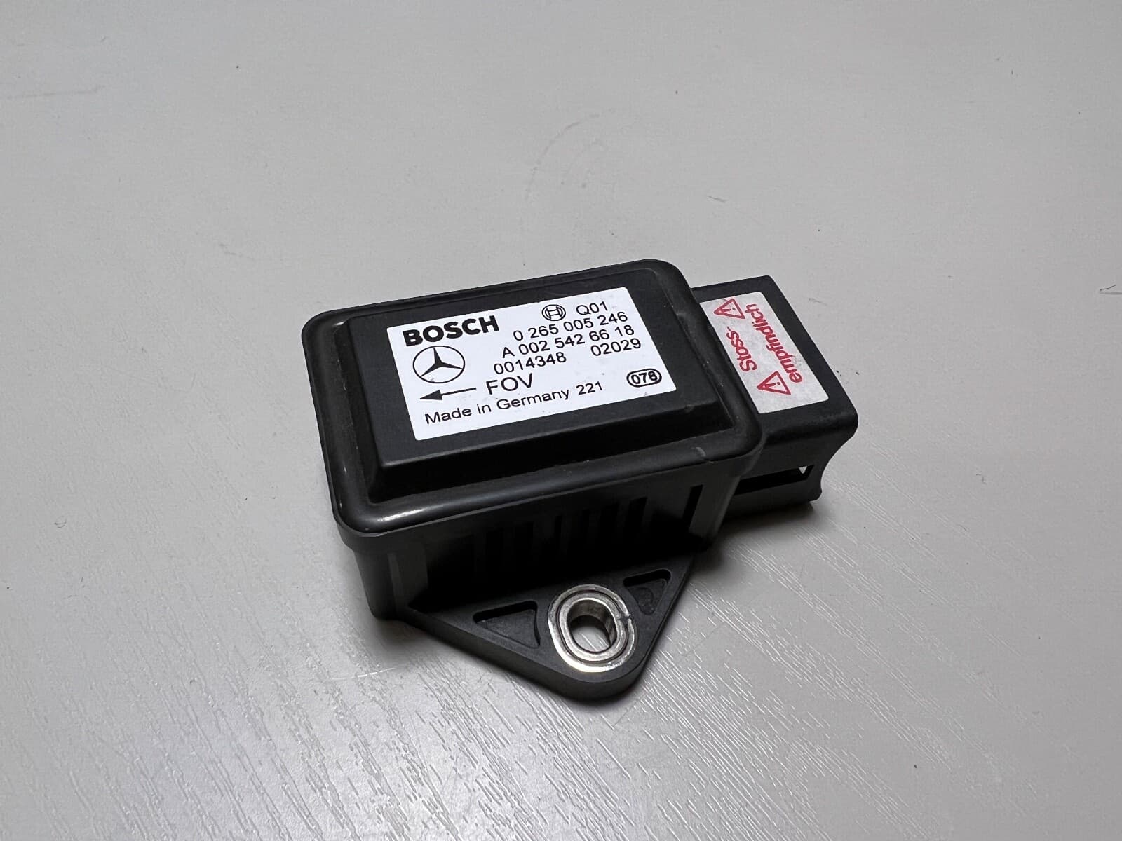 Mercedes CLS E G S SL class W211 W219 W220 W230 W463 GENUINE ESP Turn Rate Senso