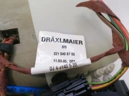MERCEDES-BENZ MERCEDES S-CLASS W221 SEAT AIR PUMP A2218000748 SEAT AIR PUMP A2218001048- — thumbnail 4