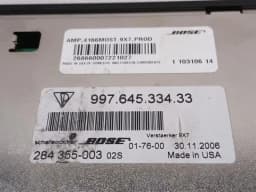 PORSCHE Porsche Boxster 987 Amplifier 99764533433 Amplifier Bose — thumbnail 7