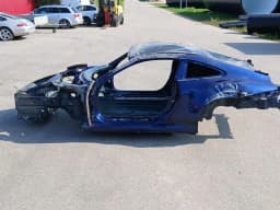 PORSCHE 2024 PORSCHE 911 992 GT3 BODY SHELL PAPERS LETTER COC EURO PDK BLUE CHASSIS - — thumbnail 2