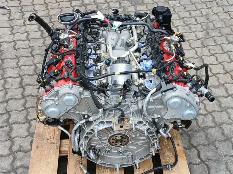 FERRARI 9300KM 2020 FERRARI GTC4 LUSSO T 3.9 V8 F151M F154BD Engine 754014000 Engine SET-