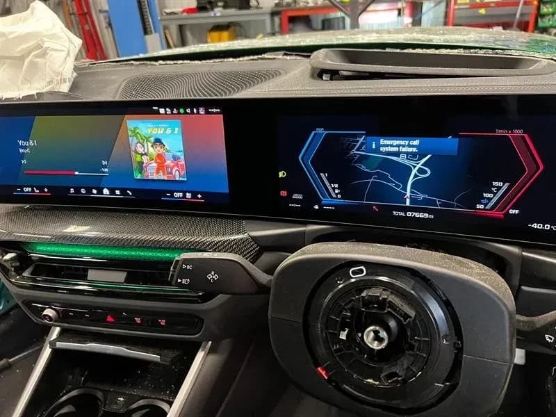 BMW BMW 4 G83 M4 Navigation Monitor Sat Nav Display RHD 65505A7B2E0 -