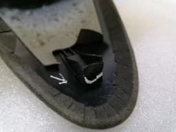 MERCEDES-BENZ Mercedes SL R230 Alcantara cluster A2306805839 cover instrument cluster defect- — thumbnail 6