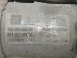 PORSCHE Porsche 911 991 GT3RS rear steering rack 99133105708 steering gear rear Li- — thumbnail 7
