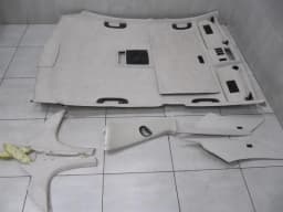 BMW BMW M5 E60 Roof Lining White Alcantara 8026783 Headliner - — thumbnail 2