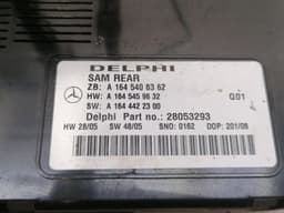 MERCEDES-BENZ Mercedes ML W164 electronic module SAM rear A1645408362 control unit defect — thumbnail 2