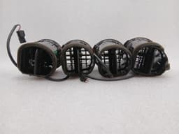 PORSCHE Porsche Boxster 987 air vent 98755213103 ventilation nozzle ventilation grille set of 4 — thumbnail 7
