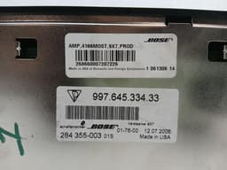 PORSCHE Porsche Boxster 987 Amplifier 99764533433 Amplifier Bose — thumbnail 6