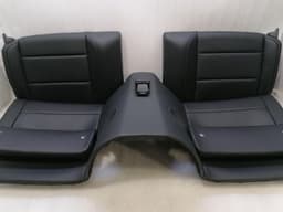 PORSCHE Porsche 911 991 rear seat set convertible leather rear seat set leather — thumbnail 1