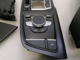 AUDI AUDI R8 4S PERFORMANCE VENEER SET MATTE CARBON 4S0858291A 33a RIGHT HAND DRIVE RHD — thumbnail 5