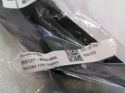 BENTLEY Bentley Continental GT W12 Molding Fender Left NEW 36A821088A Cover Strip — thumbnail 10