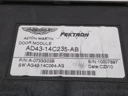 ASTON MARTIN Aston Martin Rapide 10-14 Door Module AD43-14C235-AB Control Unit Front Right — thumbnail 7