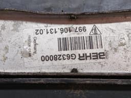 PORSCHE Porsche Boxster 987 water radiator 99710613102 water cooler radiator left left — thumbnail 10