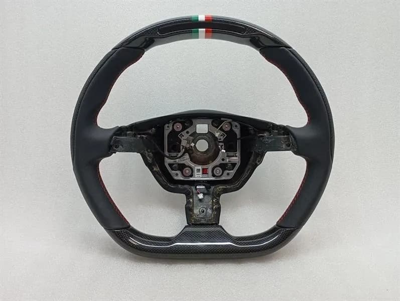 FERRARI Ferrari GTC4 Lusso F151M Steering Wheel 337578 Italian Flag Carbon LED Livory