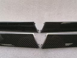 AUDI Audi RS4 B8 8K door veneer set 8K0867409P door strip cover set carbon — thumbnail 3
