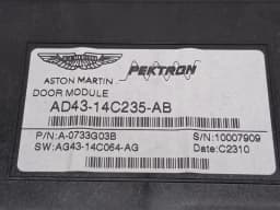 ASTON MARTIN Aston Martin Rapide 10-14 Door Module AD43-14C235-AB Control Unit Front Right — thumbnail 6