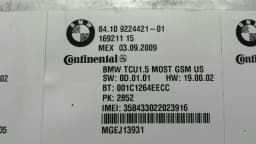 BMW BMW 7 series F01 electronic module bluetooth 9224421 control unit — thumbnail 5