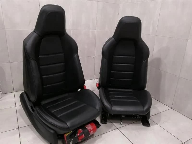 MERCEDES-BENZ Mercedes C63 AMG Wagon Estate W204 Seat Set Seat Set AMG 507 Leather Black Black