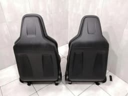 MERCEDES-BENZ Mercedes C63 AMG Wagon Estate W204 Seat Set Seat Set AMG 507 Leather Black Black — thumbnail 4