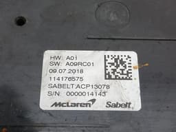 MCLAREN McLaren 570S Spider Electronic module 114176575 ECU seat seat — thumbnail 5