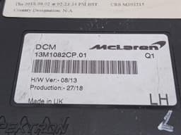 MCLAREN McLaren 570S Spider Electronic module 13M1082CP ECU DOOR — thumbnail 6