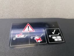 MERCEDES-BENZ Mercedes CLK W208 boat cover A2086900065 trunk cover defect — thumbnail 10